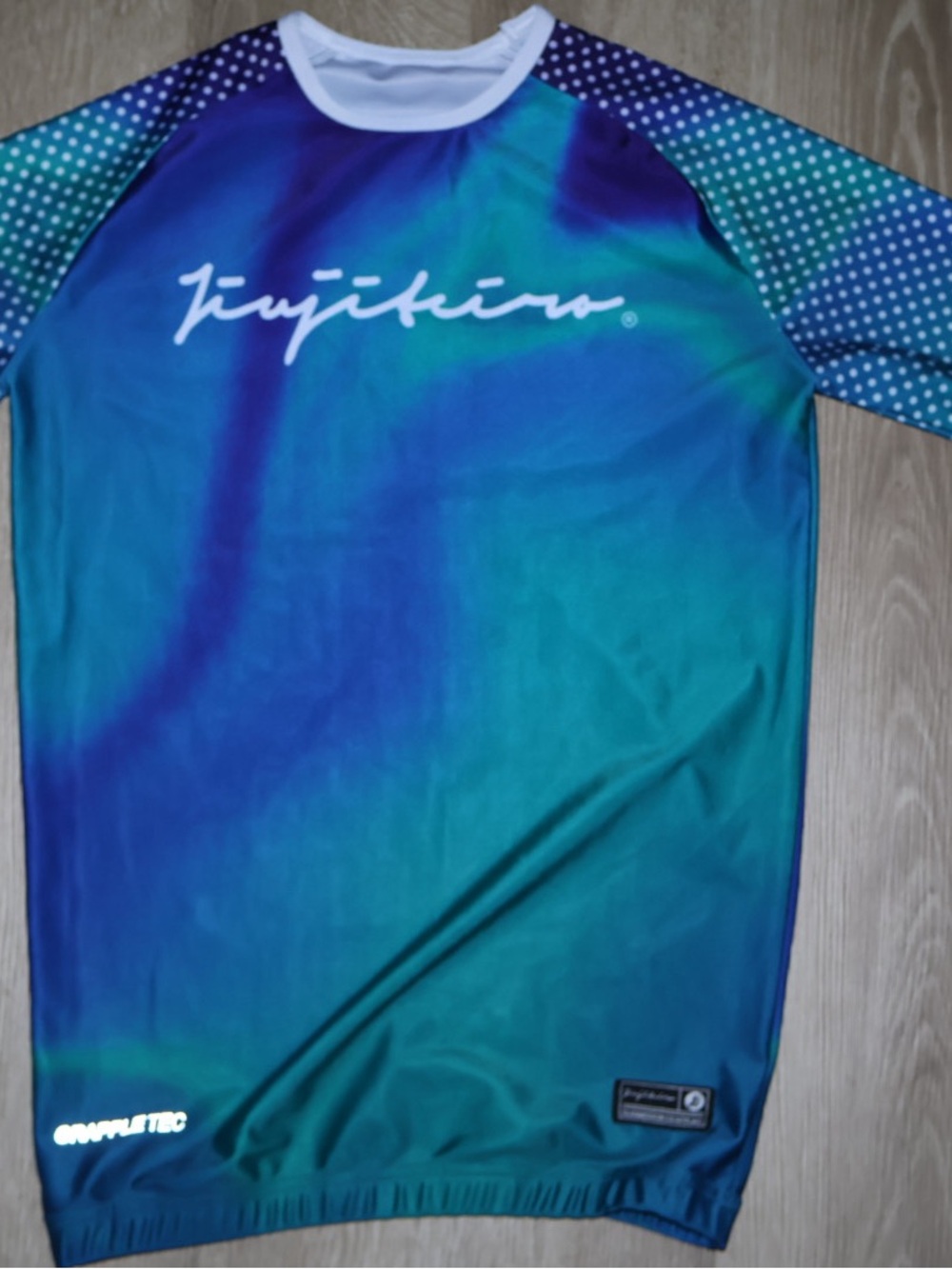 Jiujiterio Iridescent Pro Half Sleeve Rashguard